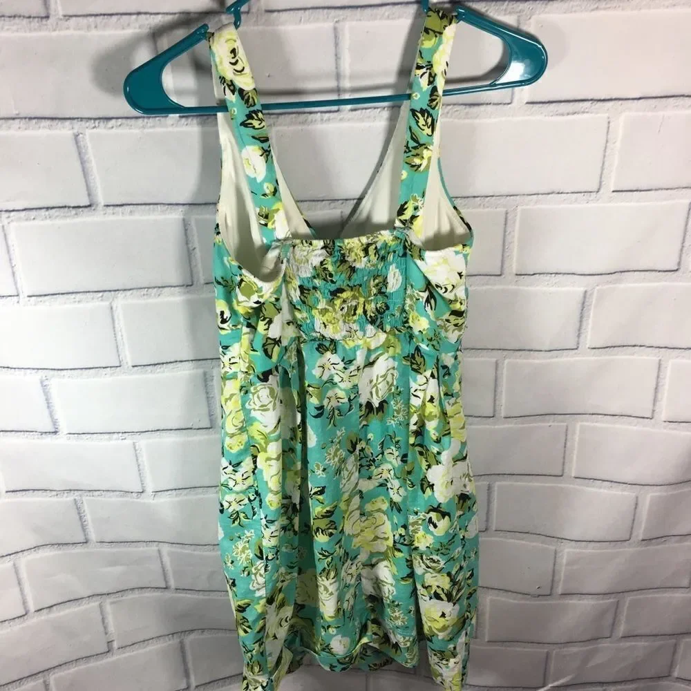 Maurices Floral Print Cotton Sun Dress-Size 3/4 - Picture 5 of 7